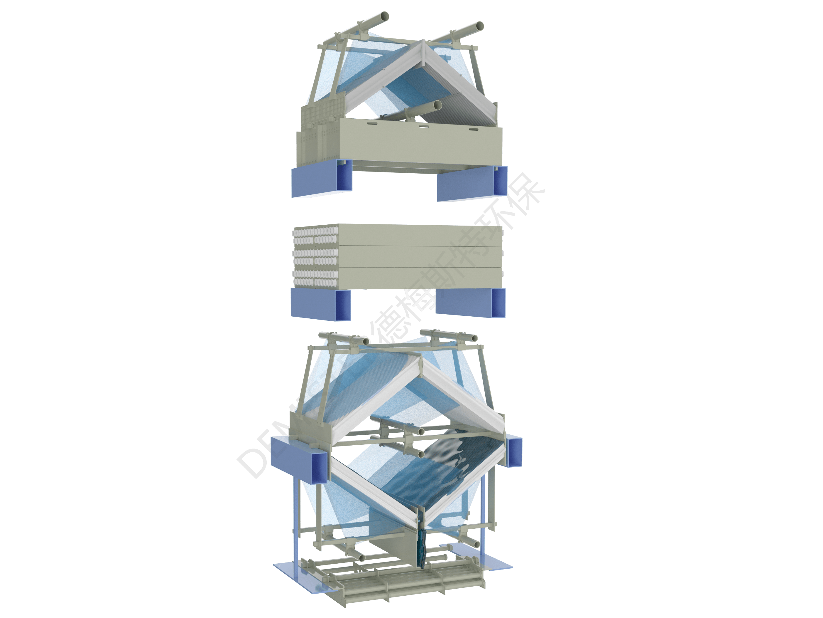 收水型深度<i style='color:red'>冷凝除尘除雾器</i>