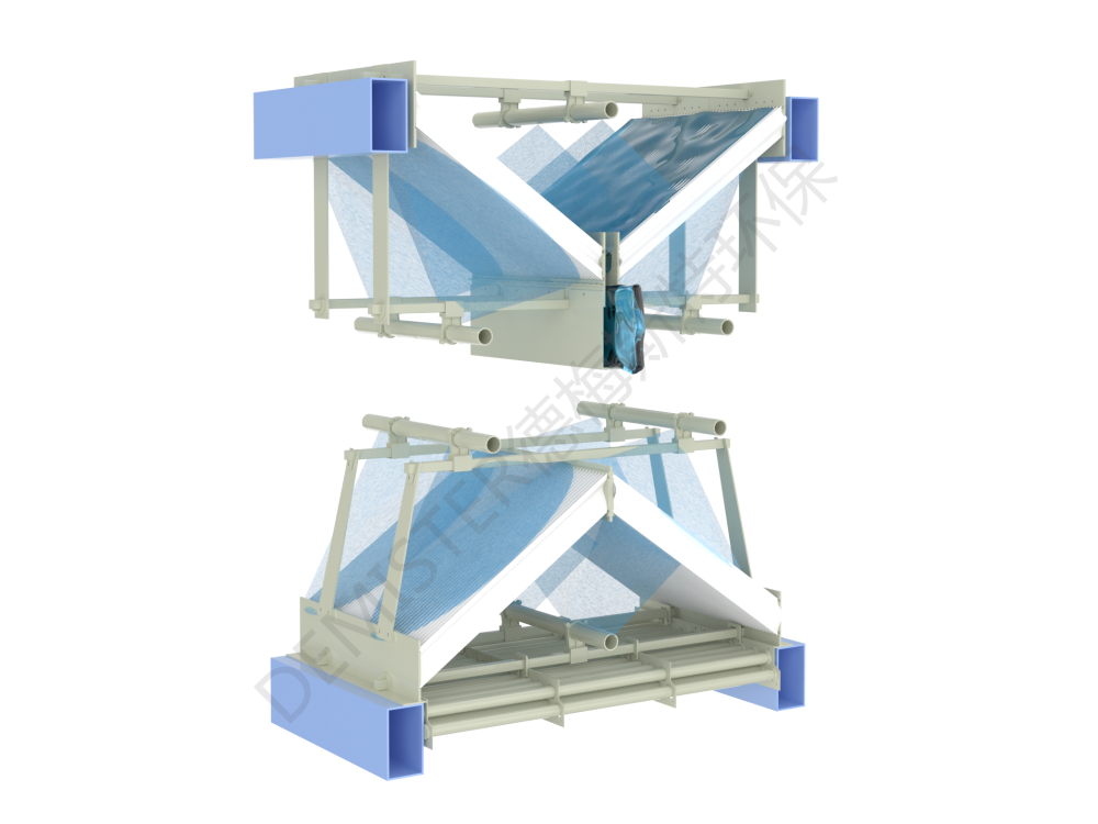 管式屋脊收水型除雾器