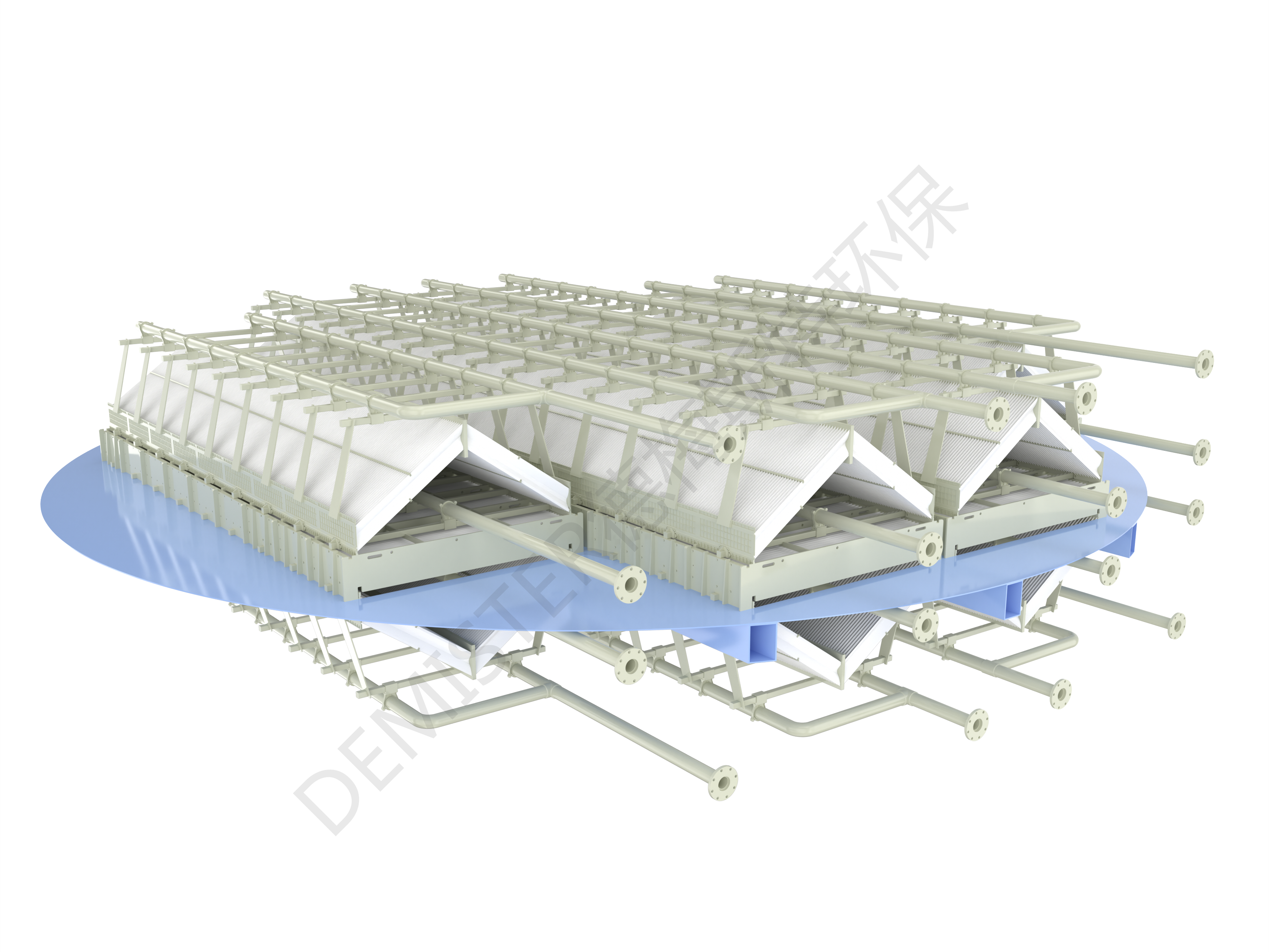 旋汇聚合除尘除雾器