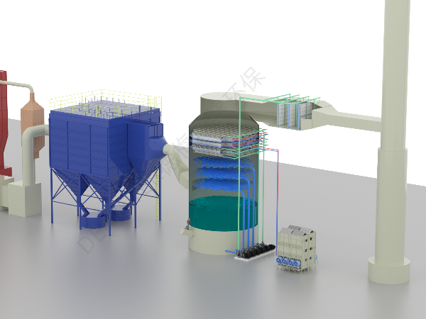 冷凝除尘除雾废水低温蒸发一体化系统
