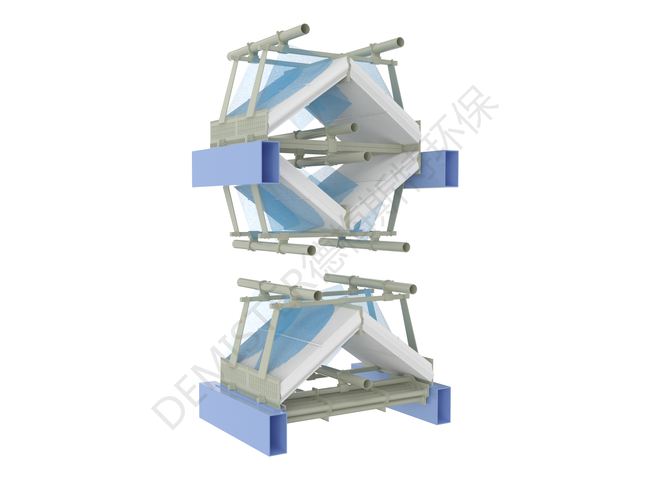 管式菱形高效除雾器