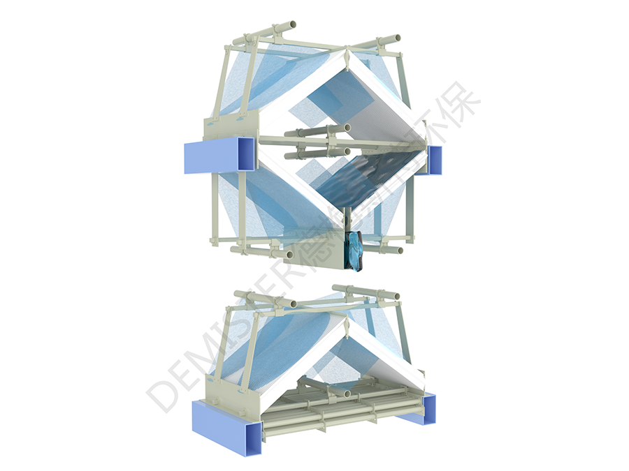 管式菱形收水型高效除雾器