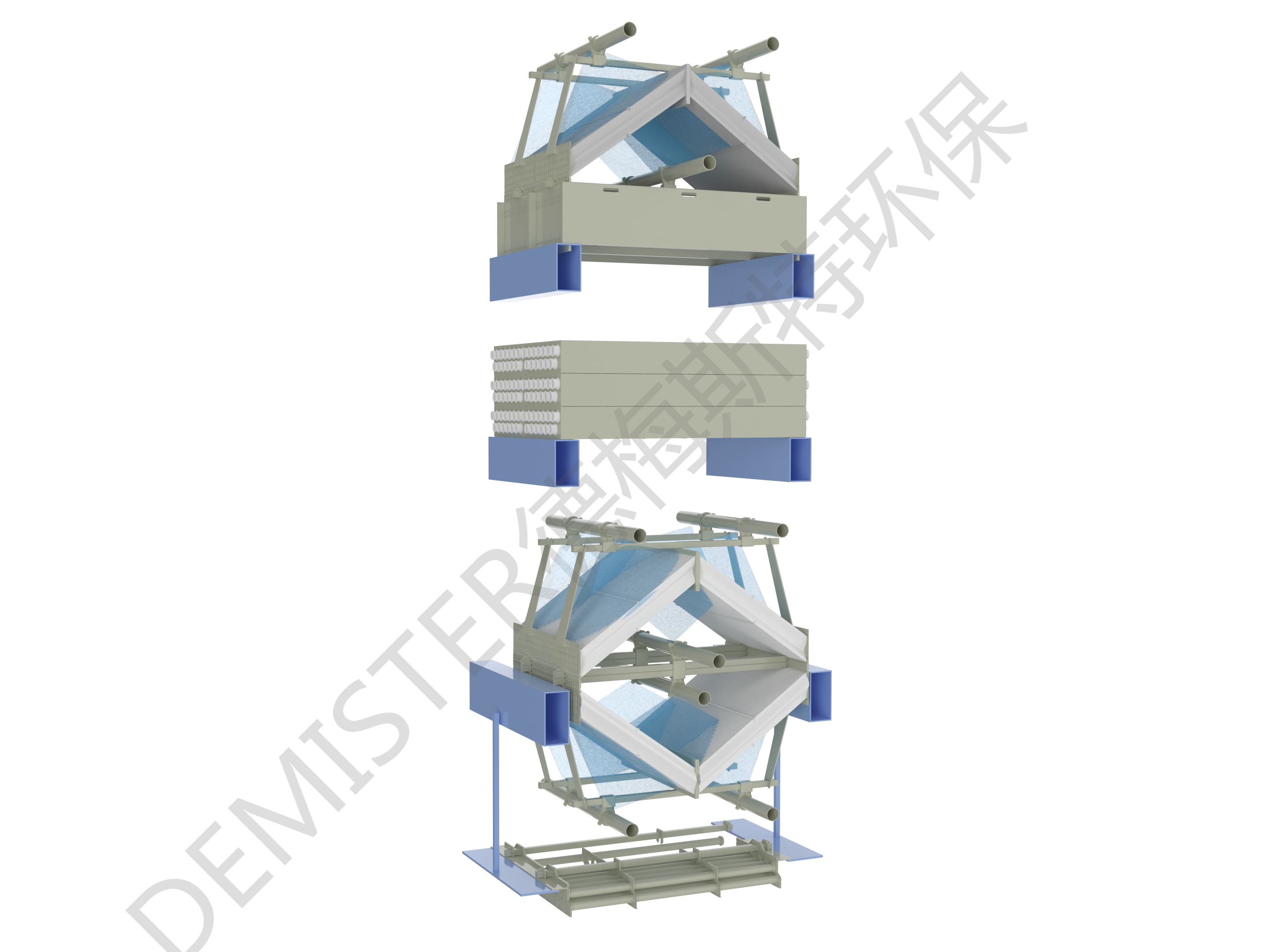 CFS深度冷凝除尘<i style='color:red'>除雾器</i>